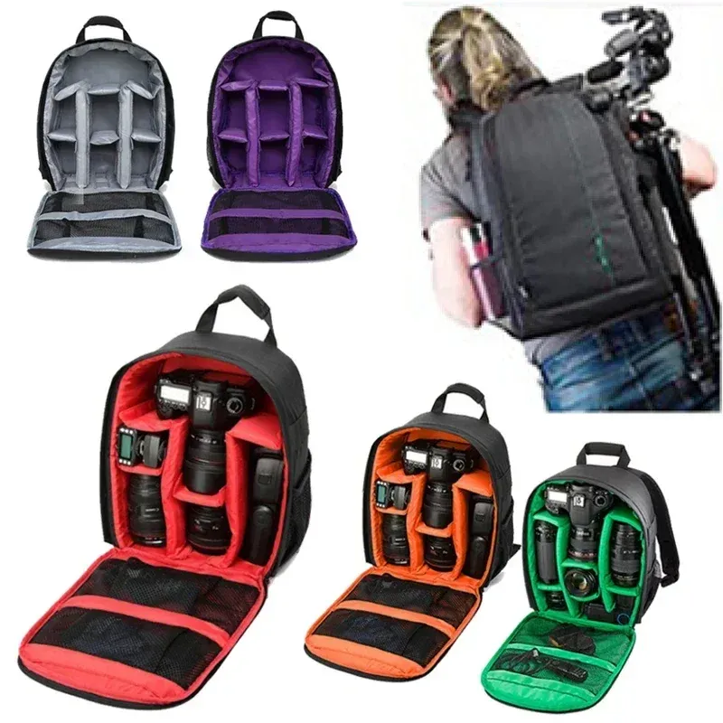  Outdoor Camera Backpack Video Digital Shoulder Camera Bag Waterproof Photo Knapsack Case DSLR For Canon For Nikon For Sony 