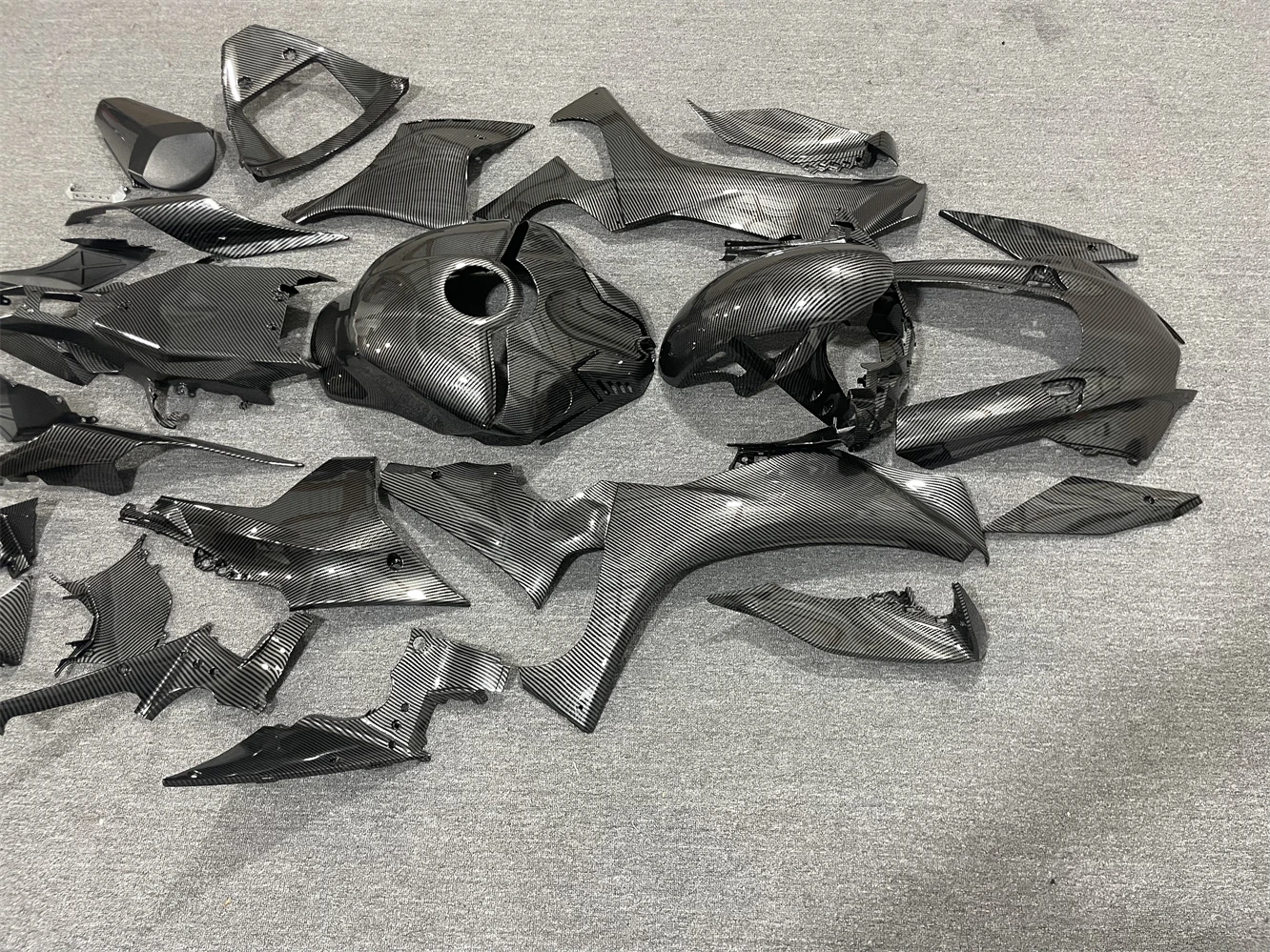 Motorcycle Fairings Kit Fit For Yzf R1M R1 2020 2021 2022 2023 Bodywork Set High Quality Abs Injection Carbon fiber paint