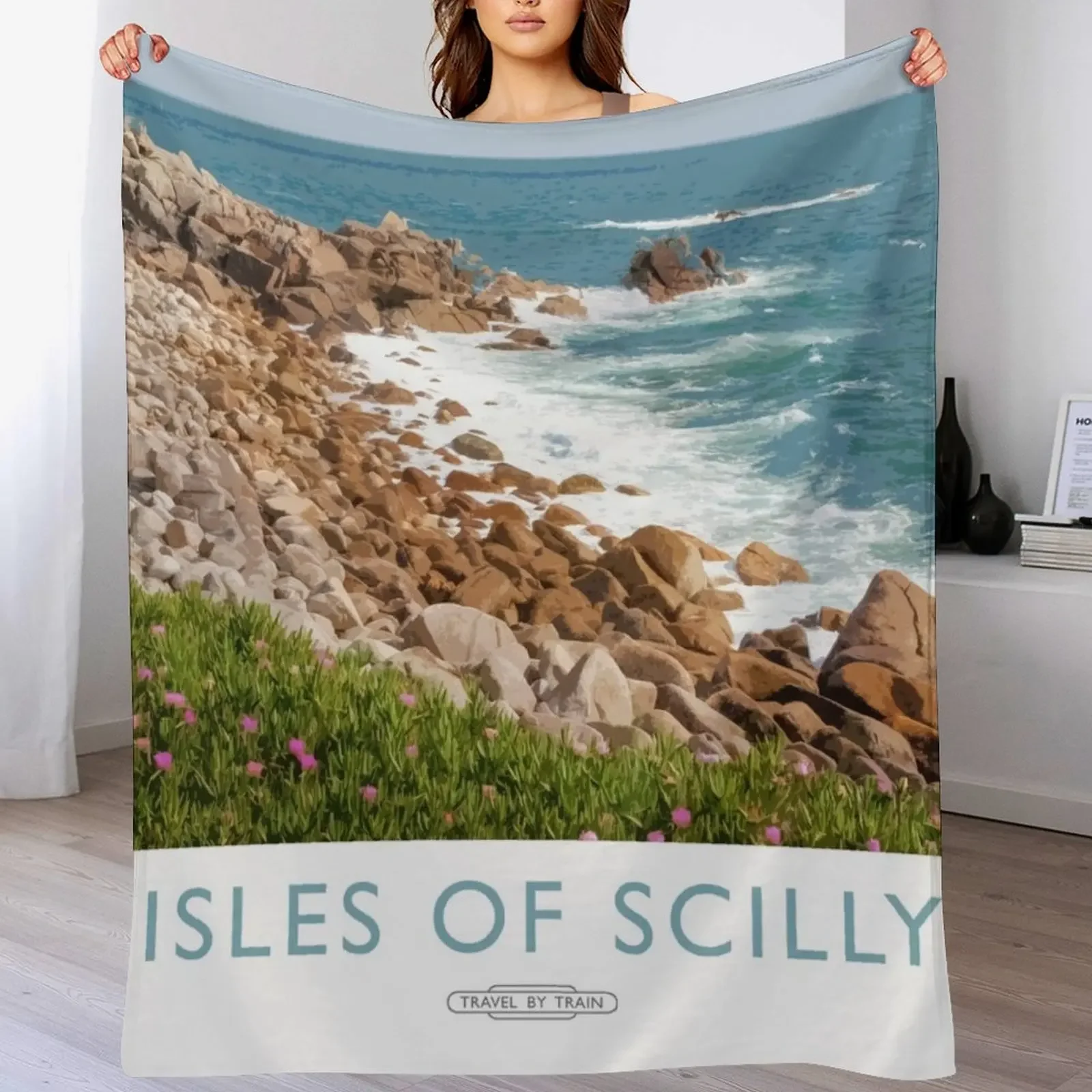 

Isles of Scilly Throw Blanket halloween Soft Big Bed covers Luxury Throw Blankets