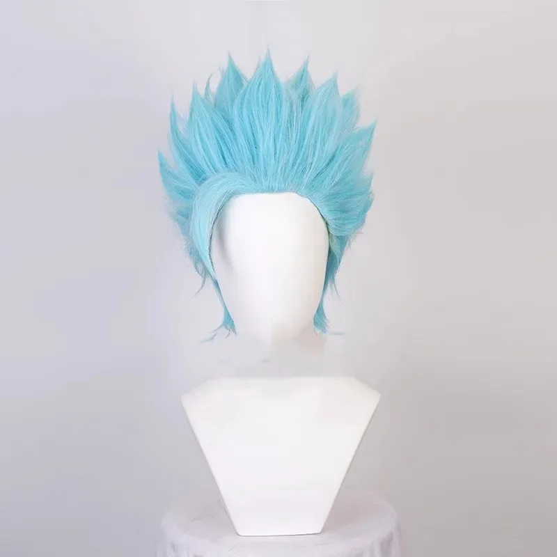 CyAnime siete pecados capitales: ira de los dioses Ban disfraz de Cosplay rojo PU abrigo pantalones peluca adulto hombre mujer traje de Carnaval de Halloween