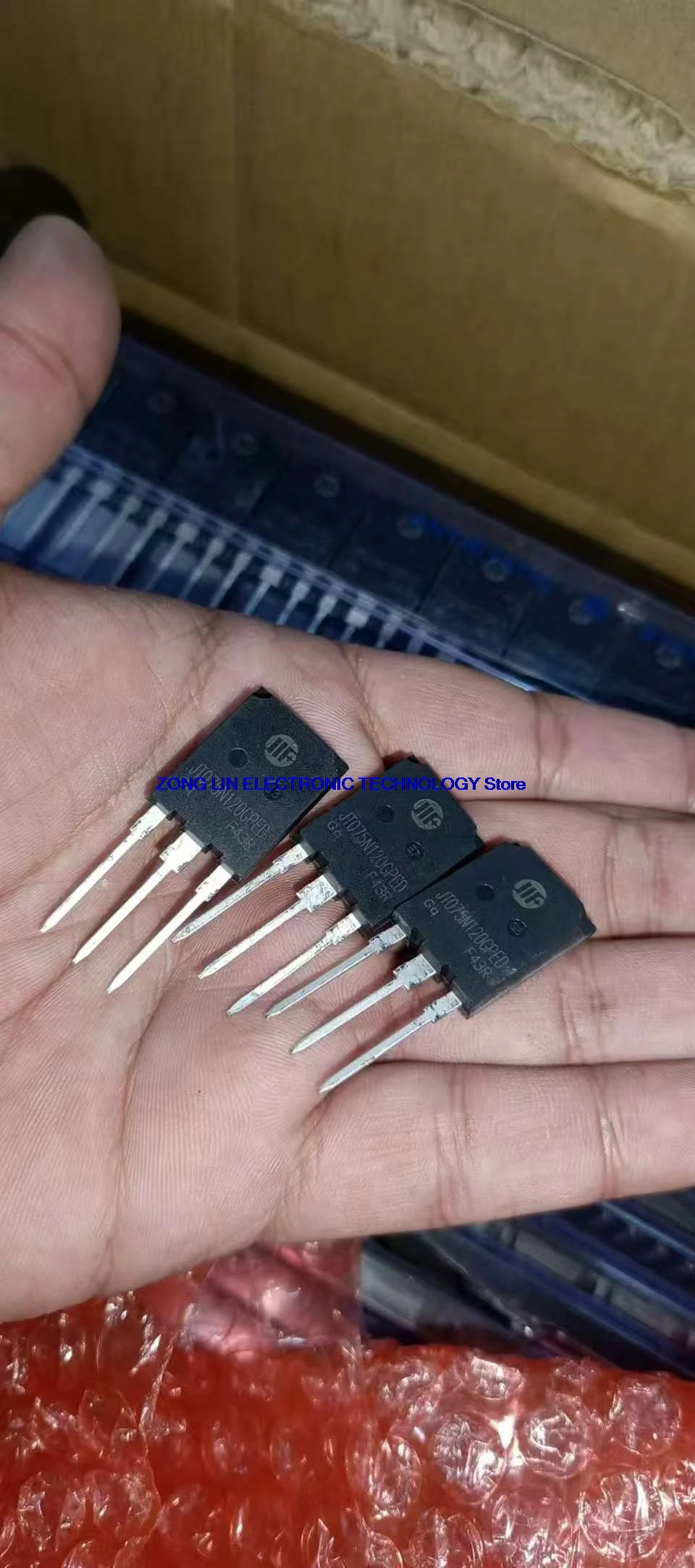 JT075N120GPED 75A1200V photovoltaic inverter IGBT replaces 75T120 large chip      5PCS -1lot