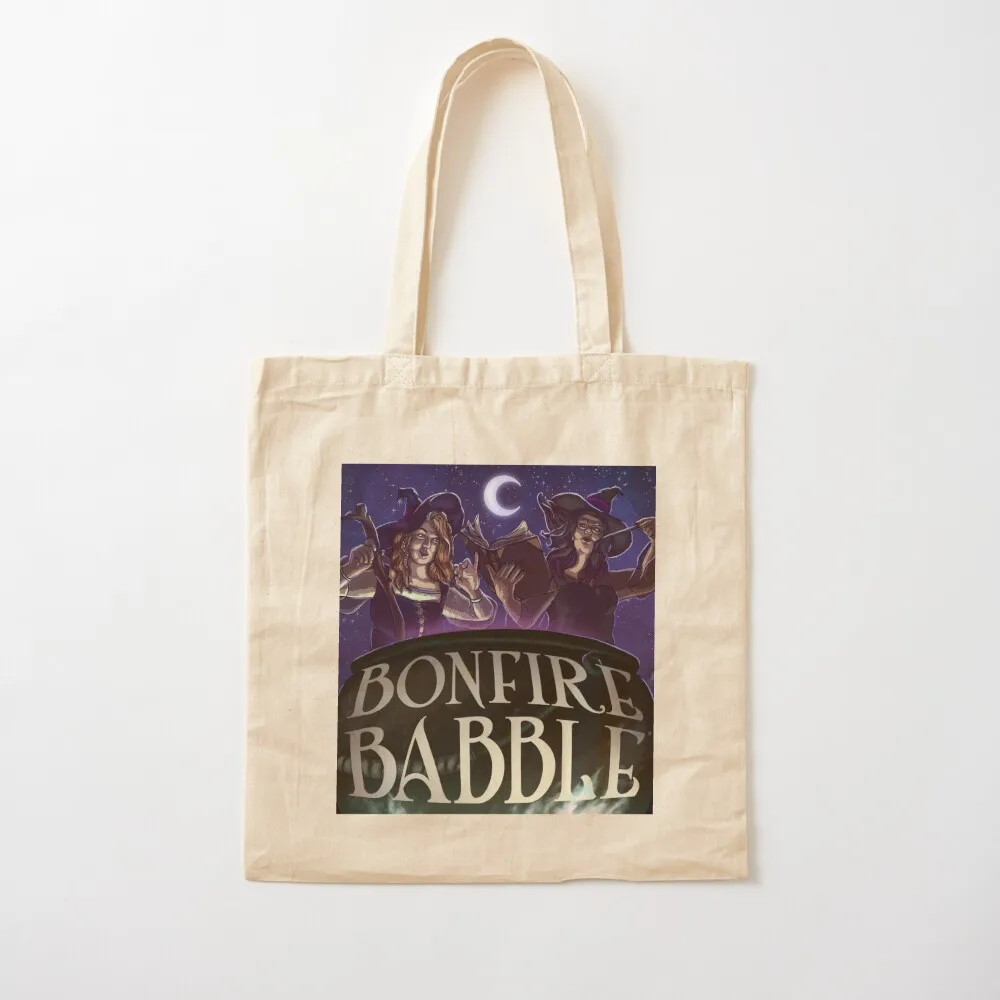 

Bonfire Babble Witches! Tote Bag Women's tote screen bags luxury women Canvas