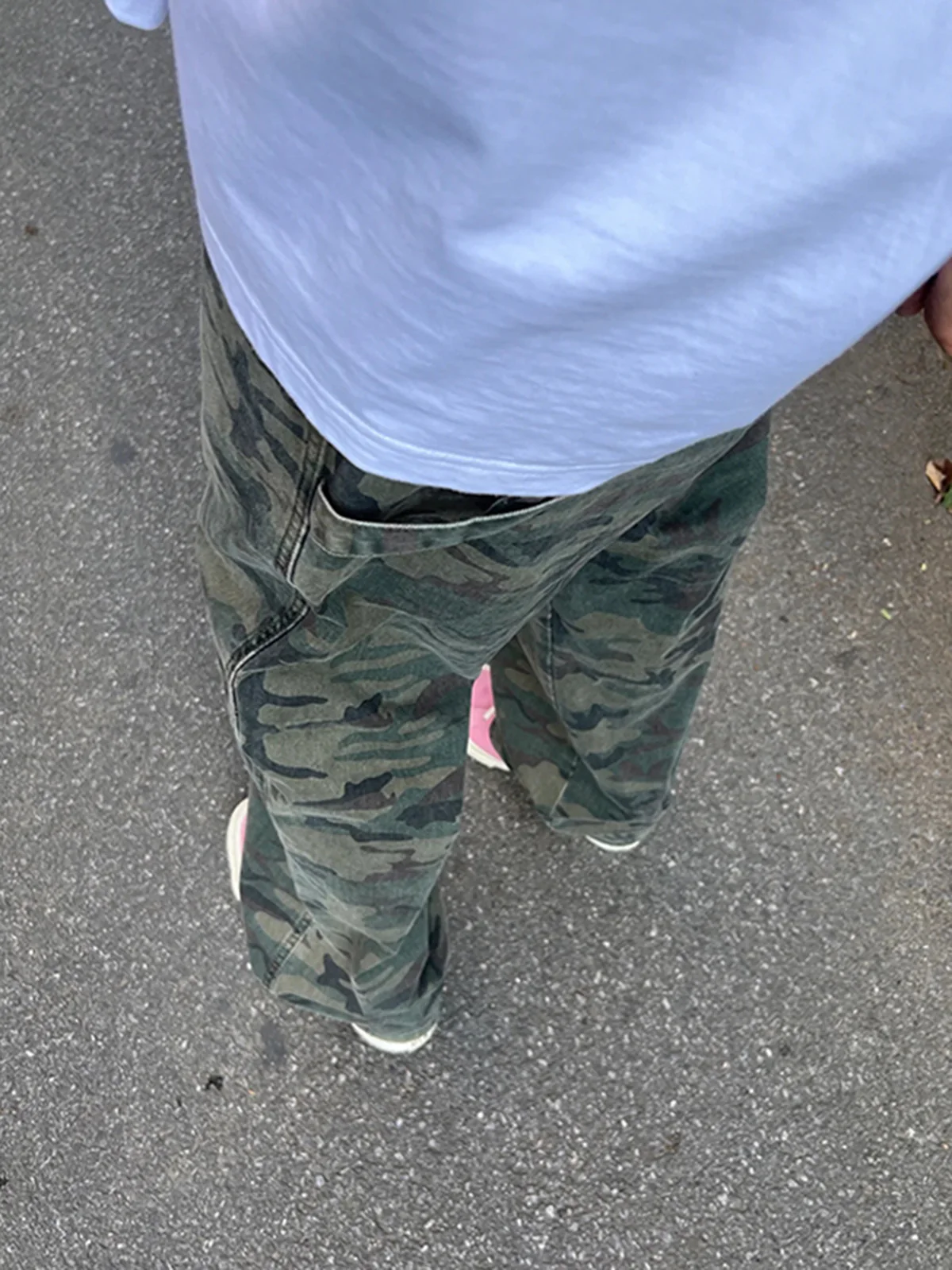 

Американские ретро-брюки в камуфляжном стиле, прямые брюки для мужчин, модные, весенне-осенние, стильные, повседневные брюки в стиле High Street Vibe