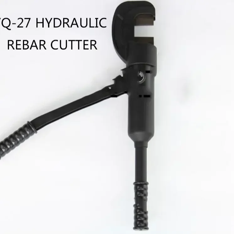 ใหม่ขนาดเล็ก YQ-27 Handle คู่มือการตัดเหล็กเส้นและเฉือนไฮดรอลิกเครื่องตัดเหล็ก 4-27 มม.เอาต์พุต 18T ขยายตัดเครื่อง