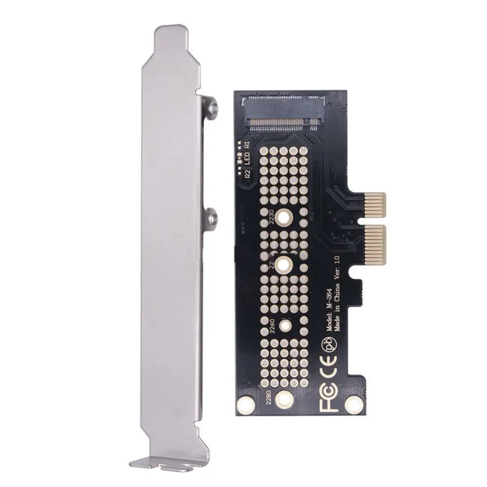 PCI-E M.2 Adapter For 2230 2240 2260 SSD NVMe PCIe M.2 SSD To PCIe X1 Adapter Card No Driver Required With Bracket