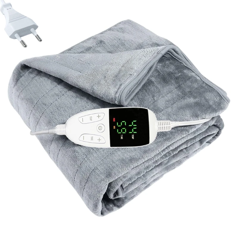 Convenient Electric Blanket Heated Throw Enjoy Warmth in Cold Winter Stay Comfortable and Warm Double Sided