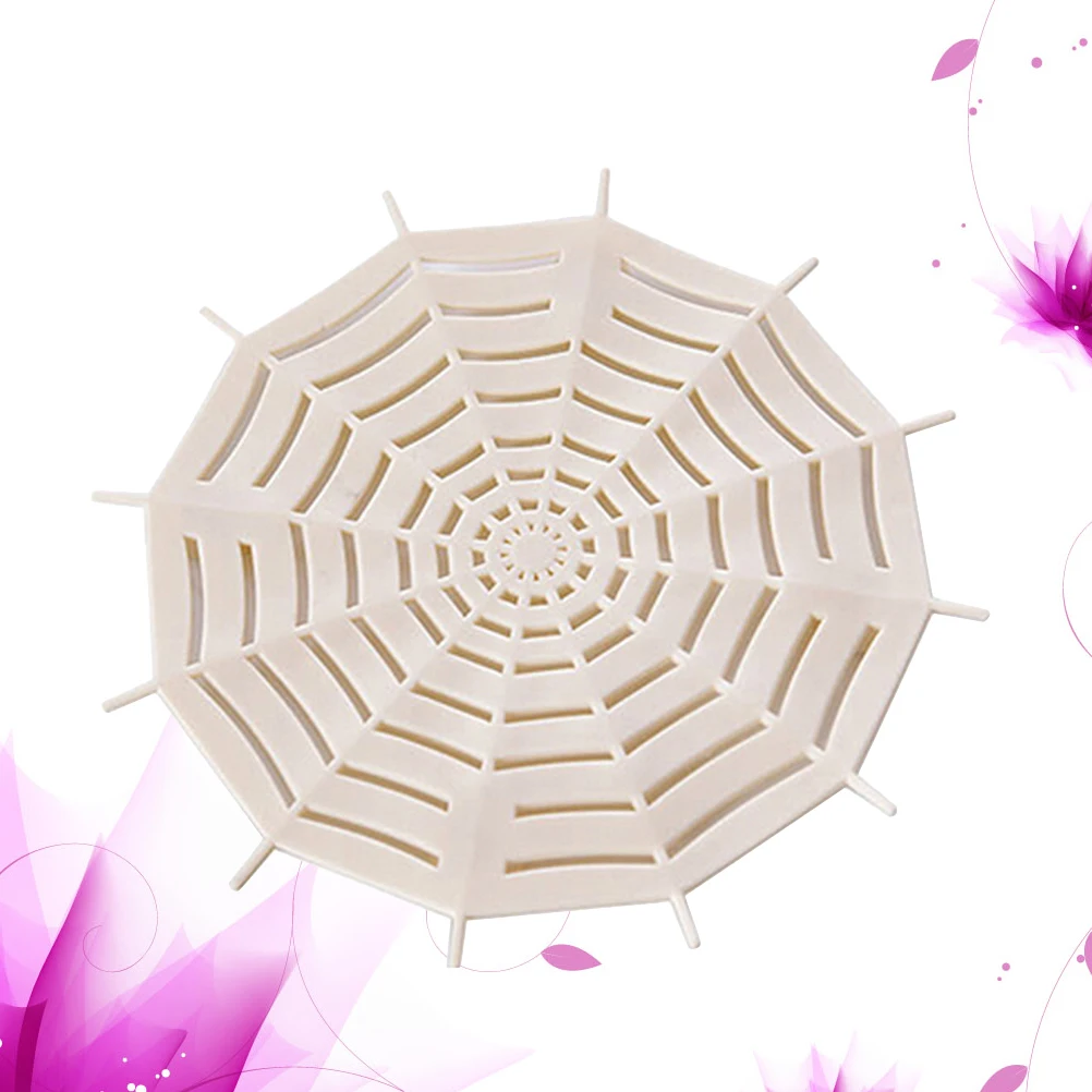 

2Pcs Drain Filter Screen TRP Material Suction Cups Hair Stopper Kitchen Bathroom Floor Strainer Easy Clean Home Accessory