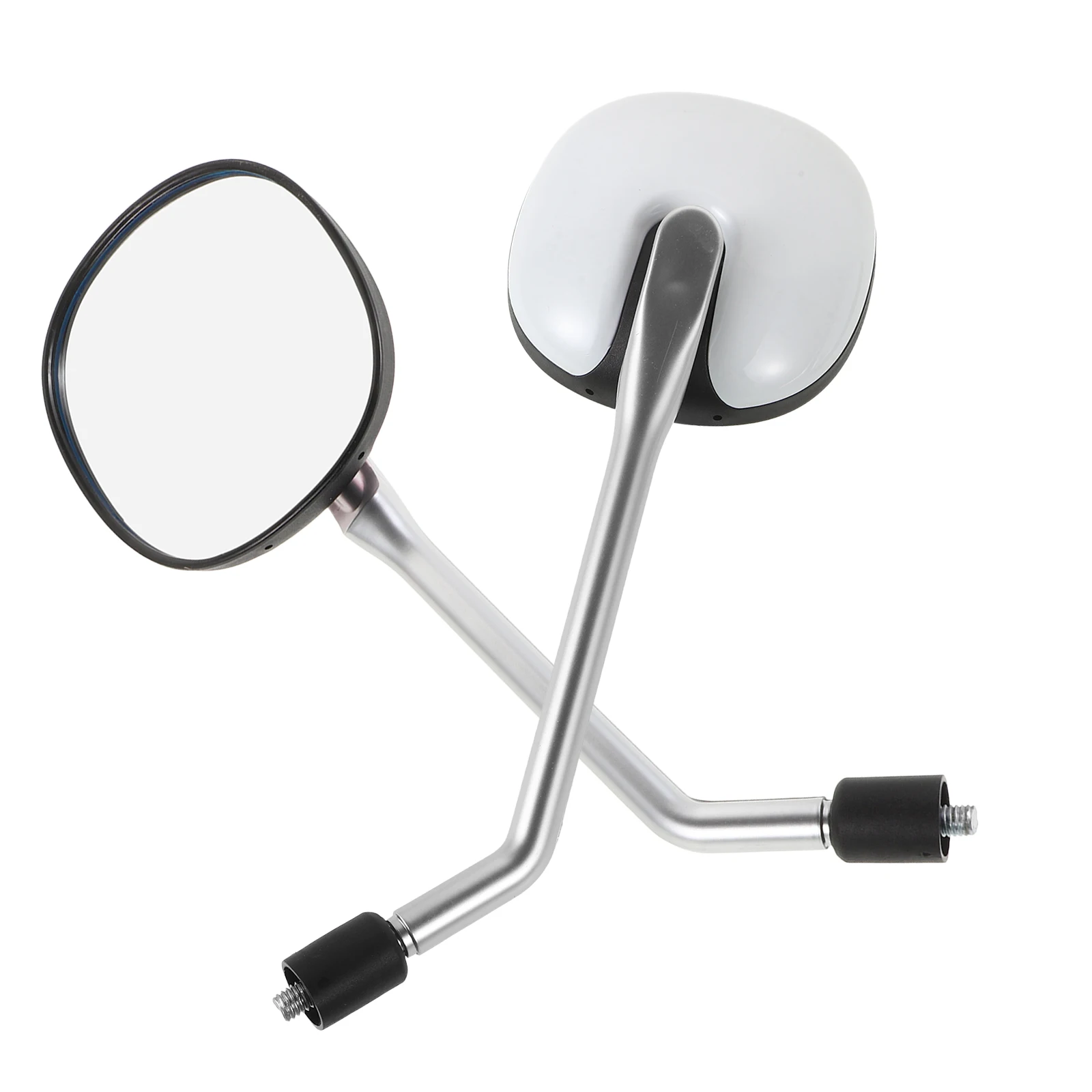 

Electric Scooter Universal Motorcycle Side H Mirrors For Bikes Bicycle Mirrors Replacement Long Design Easy Install Wide