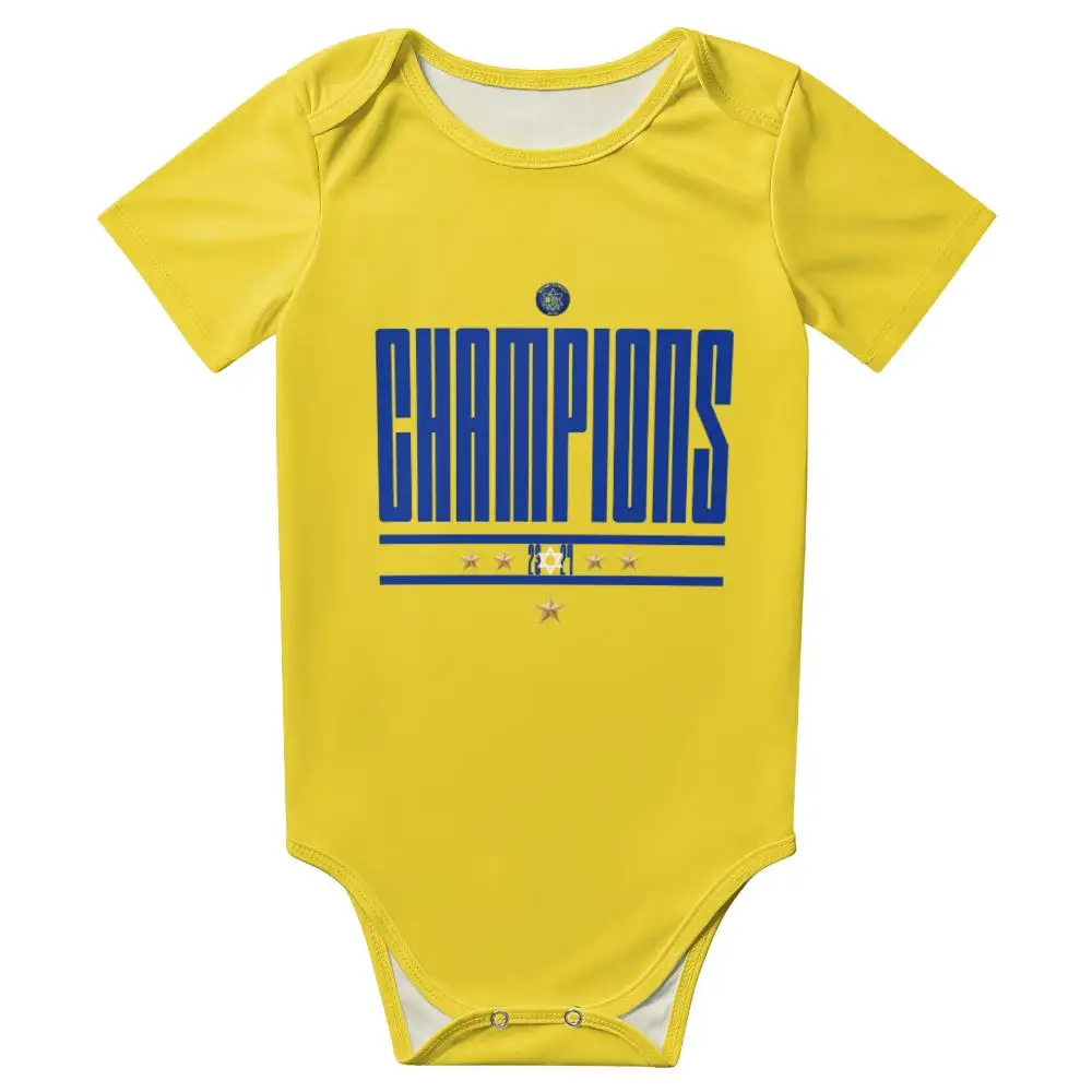 Maccabi Tel Aviv 23/24 champions Baby Bodysuit Unisex Shirt Newborn Onesie Boy Girl Undershirt Outfit Baby Romper