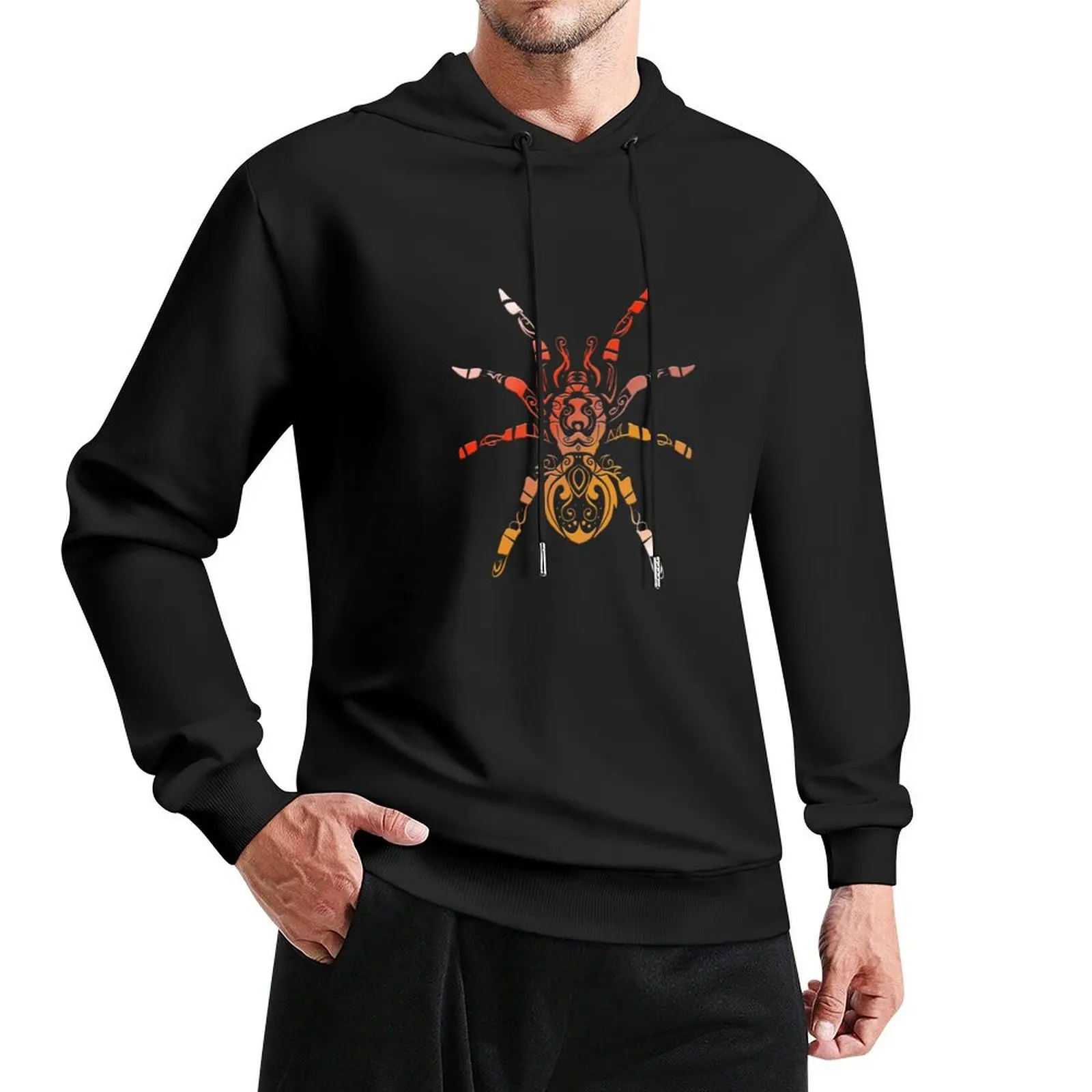 

Tarantula Mandala Spider Pullover Hoodie mens clothes men wear hooded shirt anime clothes pullover