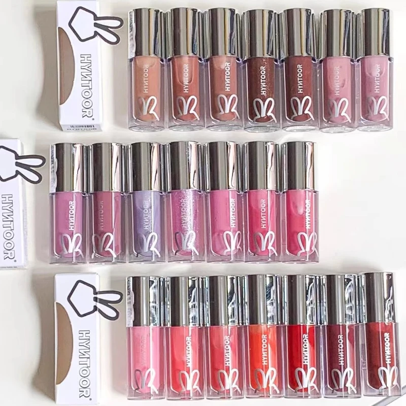 

HYNTOOR Fantasia Planet Mirror водный блеск для губ долговечный увлажняющий выцветающий линии губ осень/зима помада для макияжа