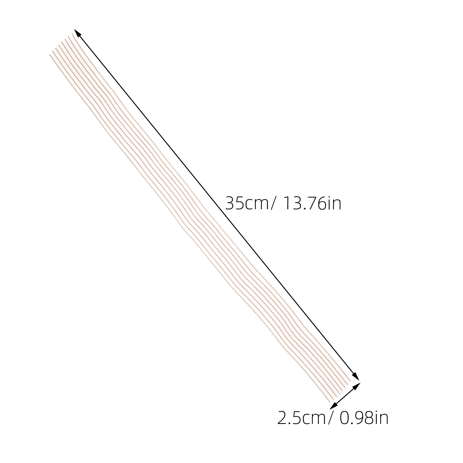 2 قطعة أحذية الباليه بوانت أربطة مرنة غير مرئية الشريط عززت تمتد الباليه إكسسوارات أحذية حذاء مسطح تمتد الشريط #6
