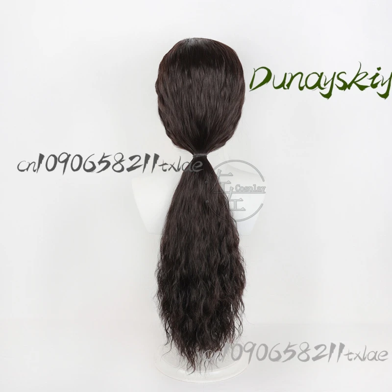 영화 사악한 엘파바 코스프레 가발 포니테일 땋은 긴 머리 엘파바 코스프레, 할로윈 파티 역할 놀이 세트 소품 맞춤형