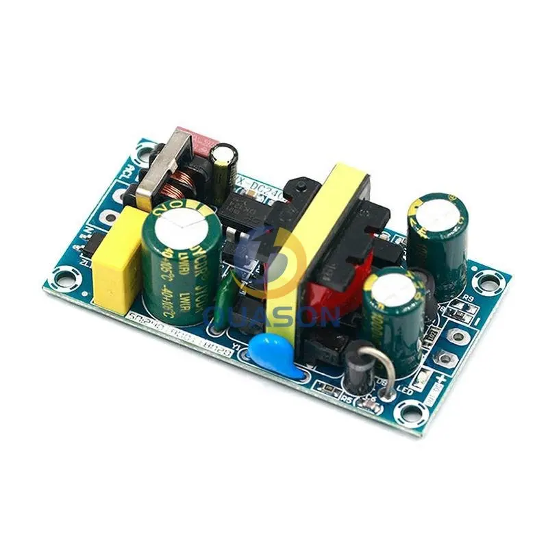 Módulo de fonte de alimentação, comutador, circuito sem circuito de 100-265v para placa de 12v 2a para substituição/reparo, 24v 1a