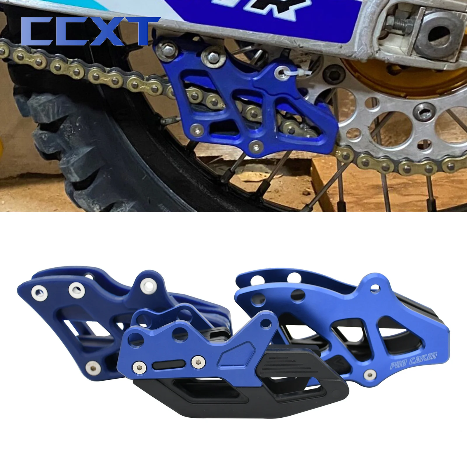 Motorcycle Chain Guide Guard Protection For Yamaha WR250F WR450F 2007-2021 YZ125 YZ250 2008-2021 YZ250F YZ450F 2007-2021 Parts