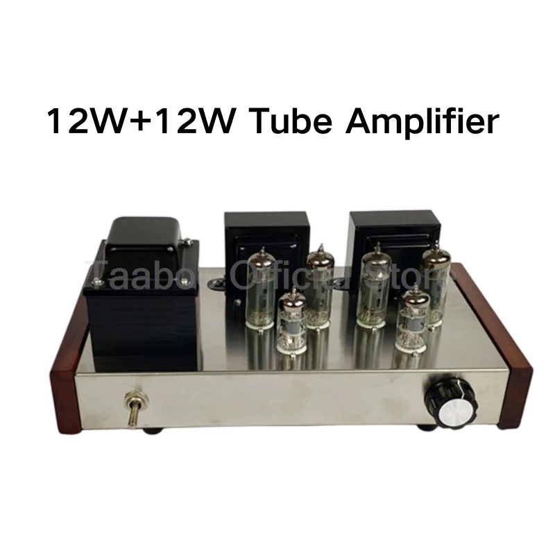 2x12W Tube Amplifier Class A Vacuum Valve Amp 6F2 6P1 Push Pull Amplifier With Imported Output Transformer For HiFi Sound System
