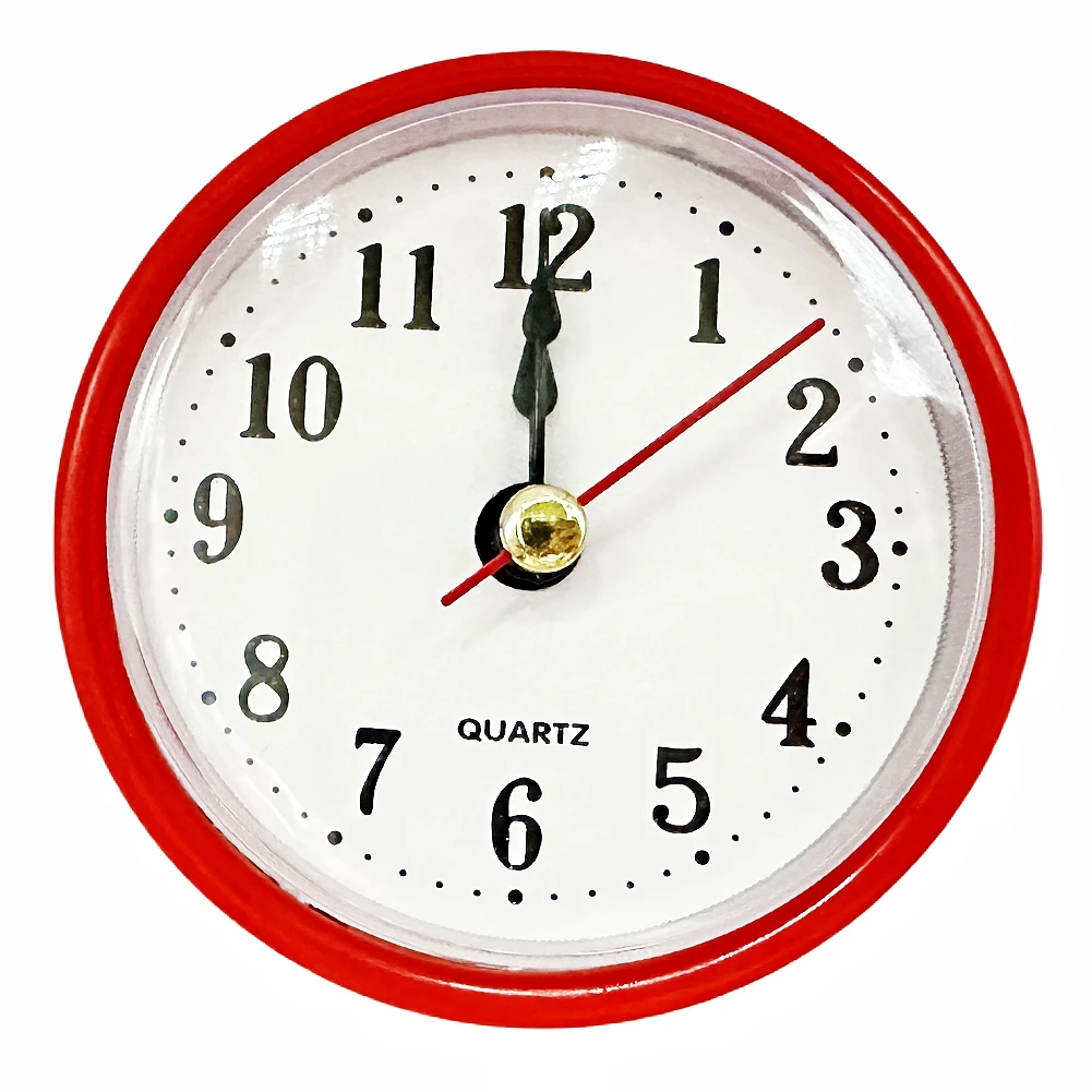Quartz Clock Rts 65MM Diameter Clear Arabic Numerals For DIY Clock Projects Broken Clock Repairing Replace Part Battery Power