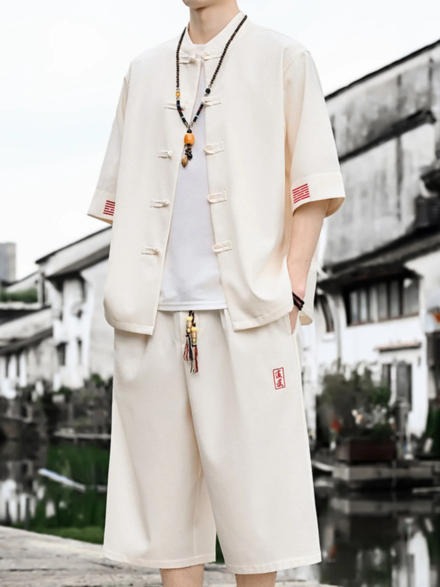 ensemble-chemise-homme-en-lin-et-soie-glacee-a-manches-courtes-brode-style-tang-tenue-decontractee-mode-jeune-ete-haute-qualite-confortable