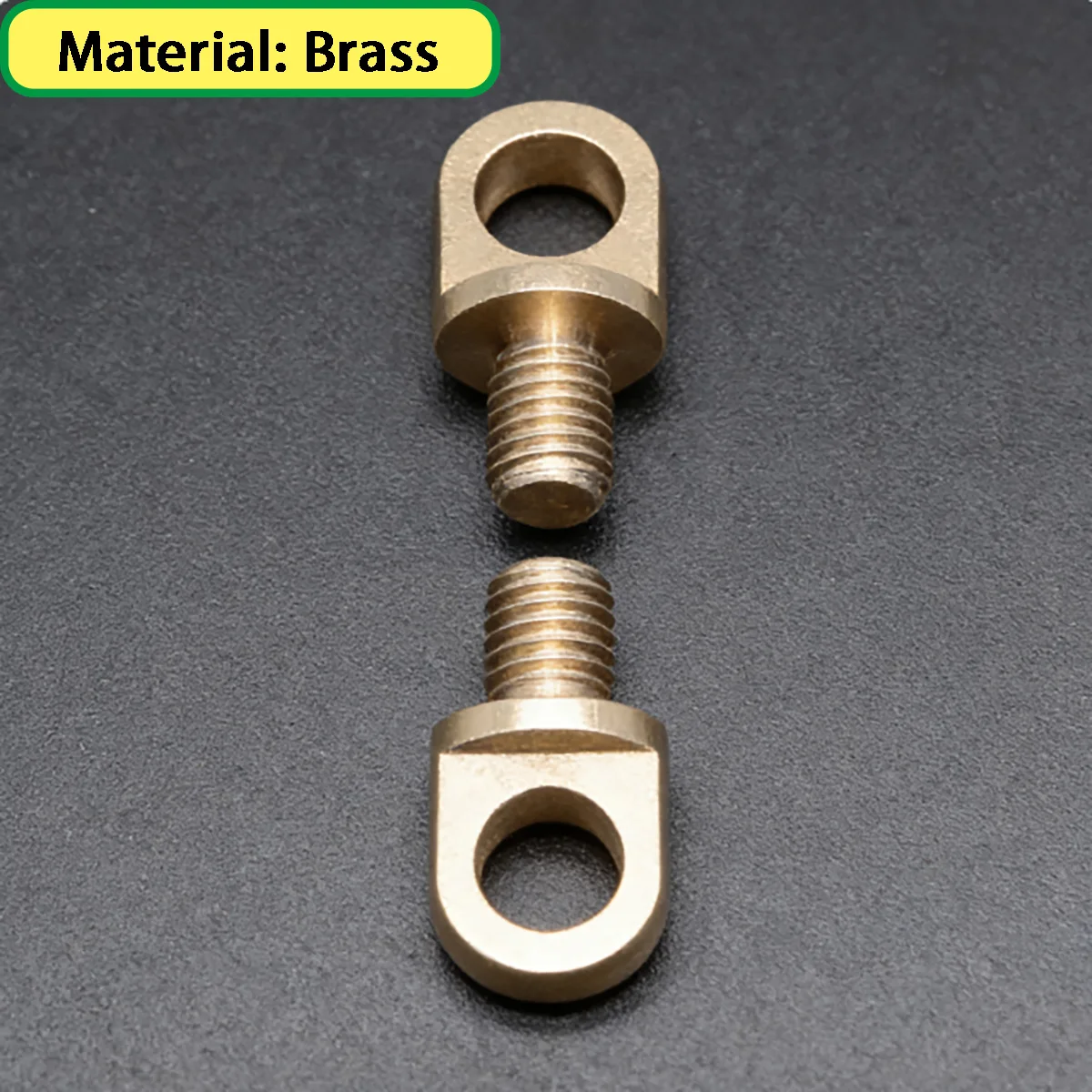 M3M4M5M6M8 Brass Lifting Ring Ear Nut Round Screw Foot Used For Hardware Stainless Steel Factory Lights Drones Etc