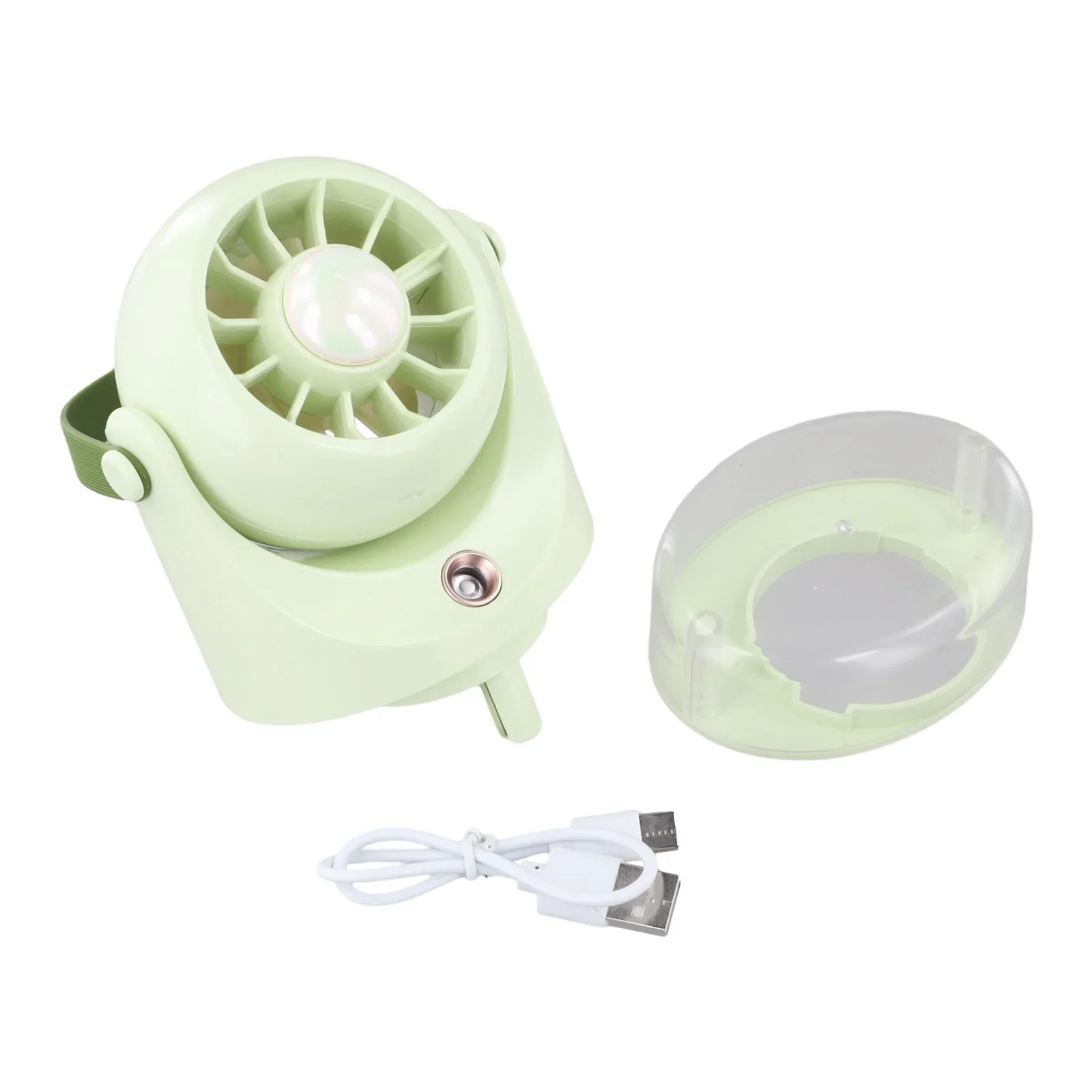 Portable Cooling Fan Air Cooler Fan 100ml Water Tank Capacity Adjustable Airflow Speed For Camping For Office Use