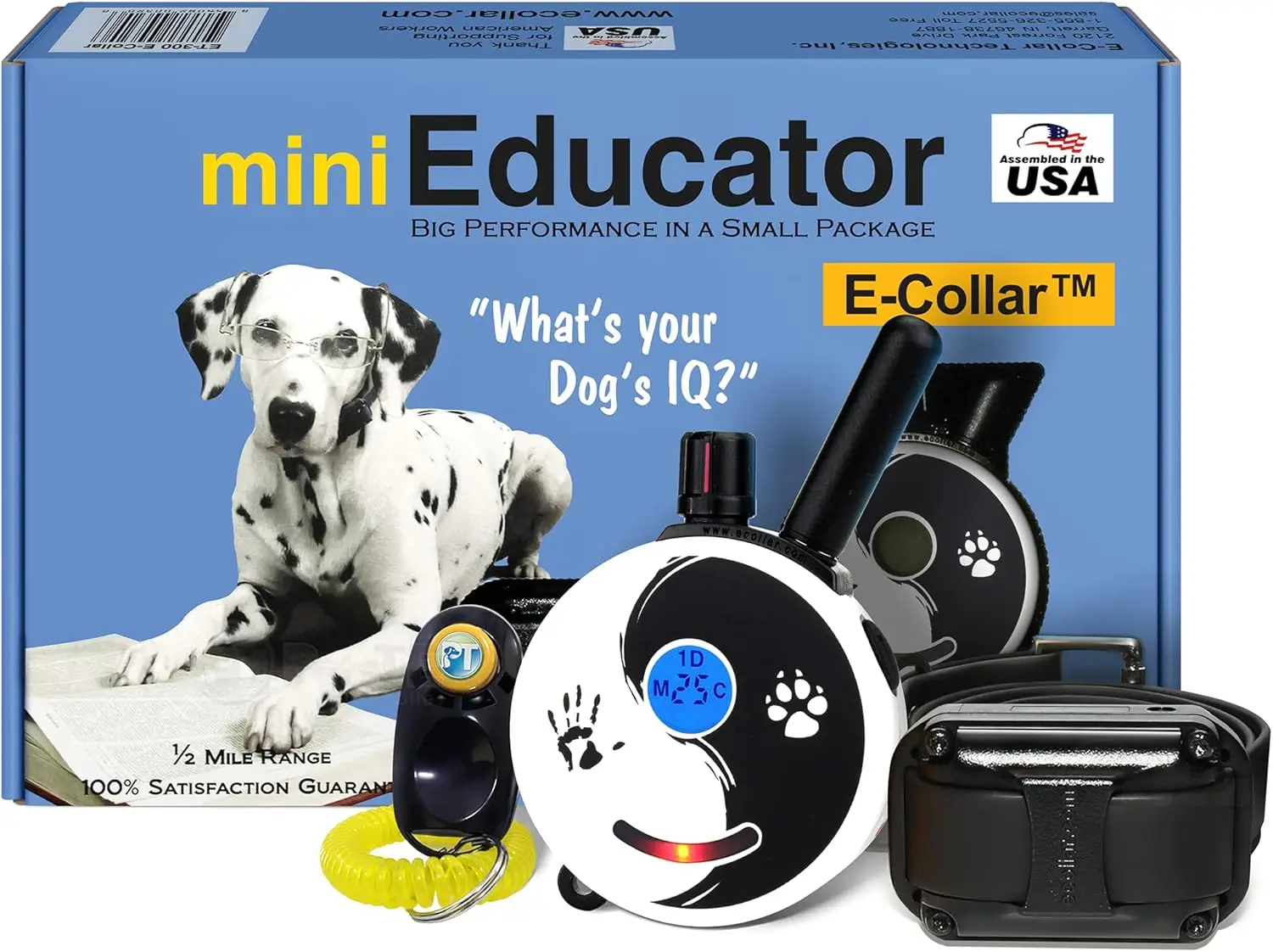 Dog Training Collar with Remote - Small, Medium, Large Dogs - Static, Vibration