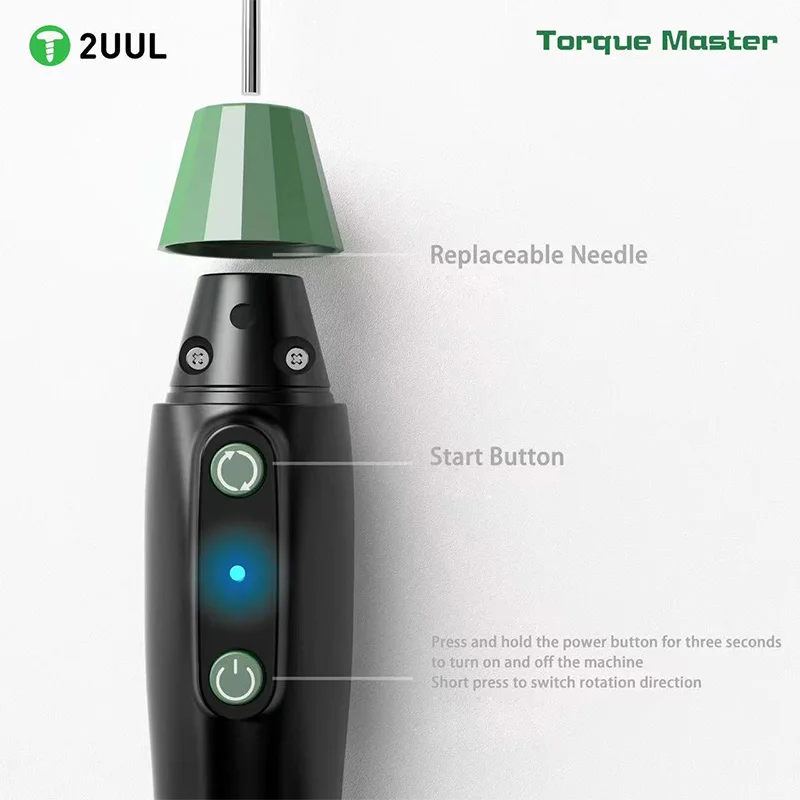 

2UUL DA51 Torque Master for Mobile Phone Repair Automatic Motherboard IC Chip Glue Removal Disassembly Tool