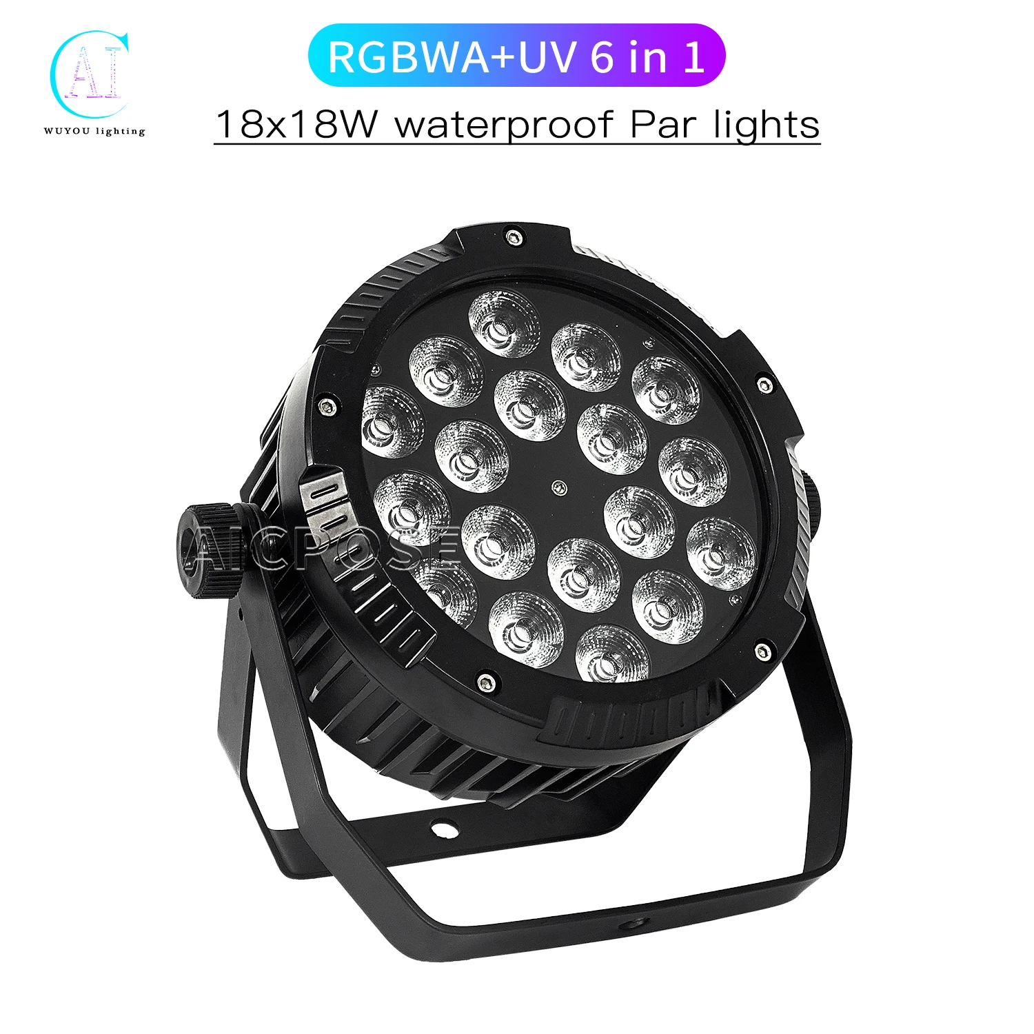 

Outdoor 18x12W RGBW/18x18WRGBWA UV 6in1 LED Waterproof Par Light DMX Control DJ Disco Equipment Festival Stage Lighting