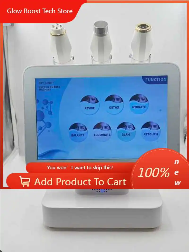 

GB3 In 1 Oxygen Jet Facial Machine Factory Price Hydro Oxygen Facial Machine Exfoliate Co2 Bubble Oxygen Facial Machines