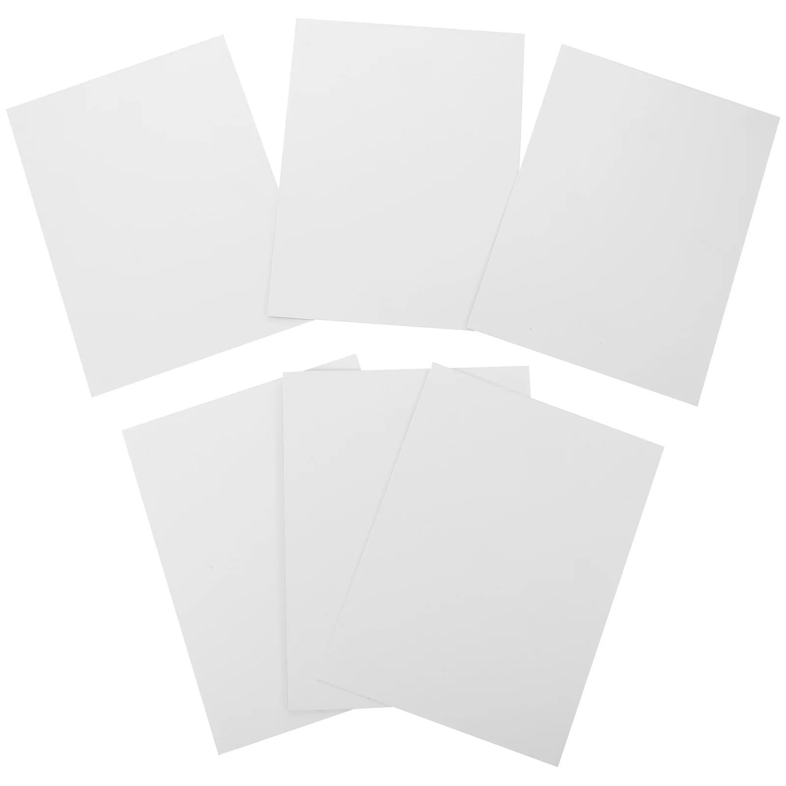 6 Pcs Sublimation Blank Aluminum Sheet Metal Frame Sign The Notebook Board Simulation Photo