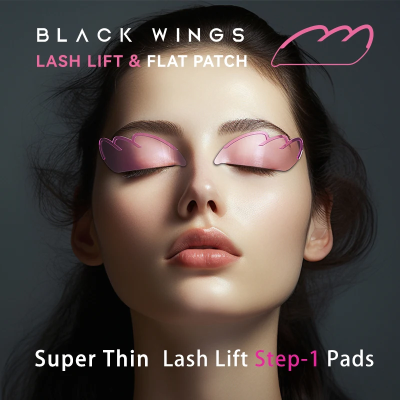 

BLACKWINGS Korean Silicone Pre-Softening Shields 1PC Lash Lift Softening Pads for Keratin Treatment