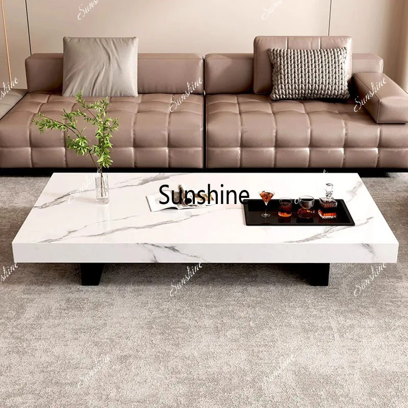 

Industrial Luxury Coffee Table Simple Designer Standing Aesthetic Unique Side Table Decoration Computer Meubles Home Furniture