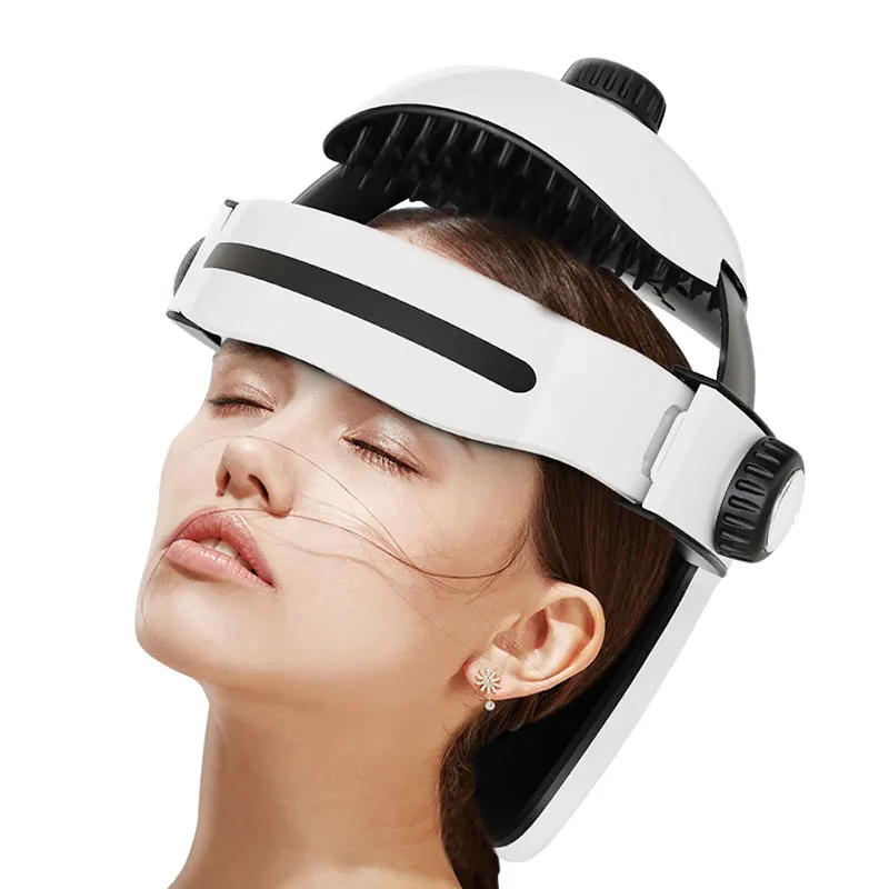 

New Arrivals Smart Head Scalp Massager Vibrating Electric Head Massage Helmet Relieve Head Fatigue Device