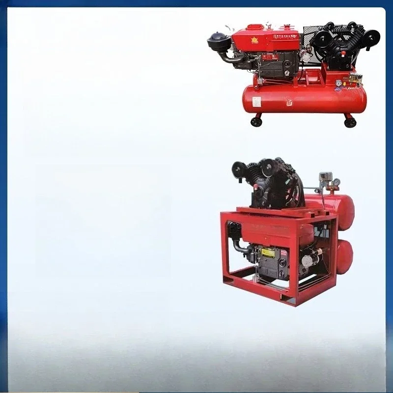 

20 horsepower diesel air compressor self-controlled flow tire repair air compressor