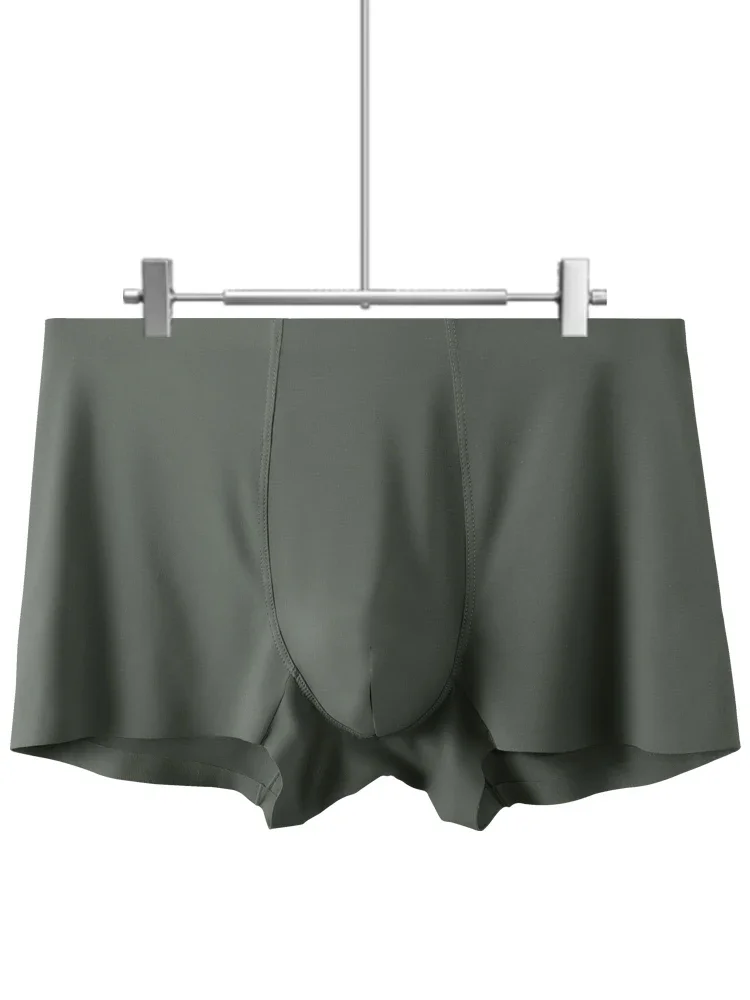 

Men's underwear men's spring summer thin boxers boys breathable seamless short shorts