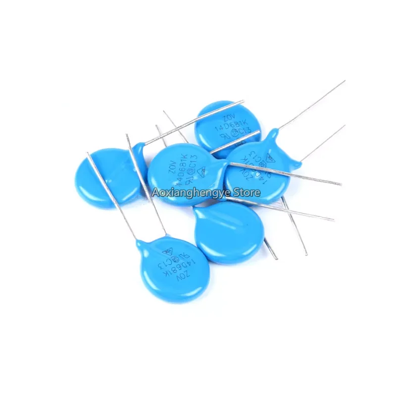 20pcs Plug-in pressure-sensitive resistor 5D 7D 10D 14D 20D ±10% 102K181K220K270K330K390K391K431K471K511K560K561K681K751K821K