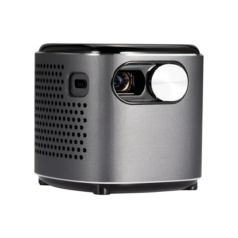 OEM LED DLP Built-in Battery Short Throw WiFi Palm-sized Pico Smart Projector 1080P Android 70 ANSI Lumens For Home Theater