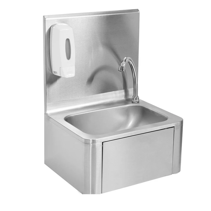 Factory Direct Hang Wall 304 Stainless Steel Electric Hand Wash Restaurant Washing Sink Ruitai CE Certified