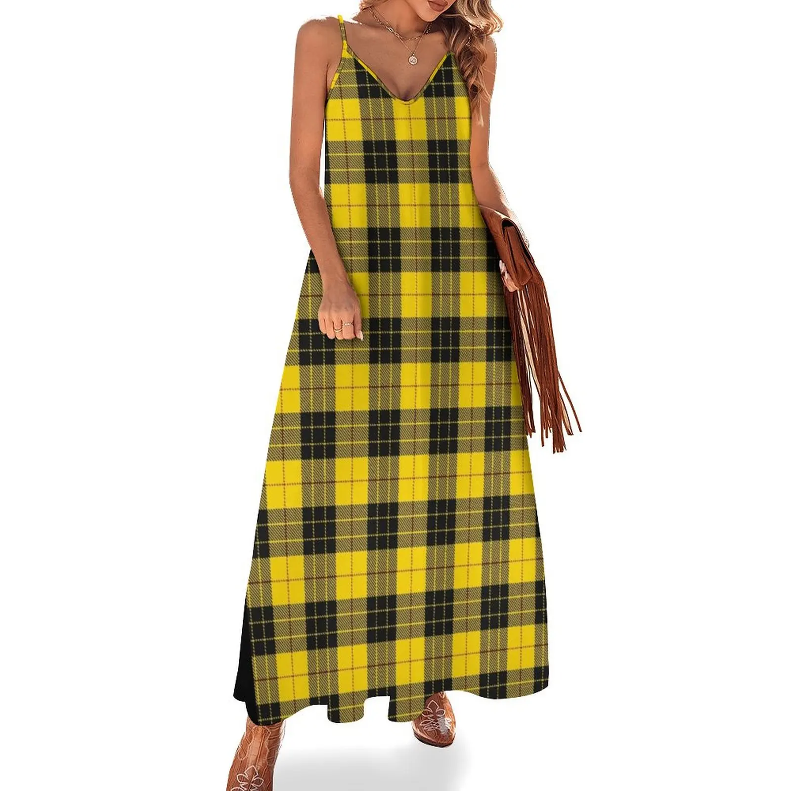 

Clan MacLeod of Lewis Tartan Sleeveless Dress dresses women summer 2025 Woman clothes summer clothes Dress