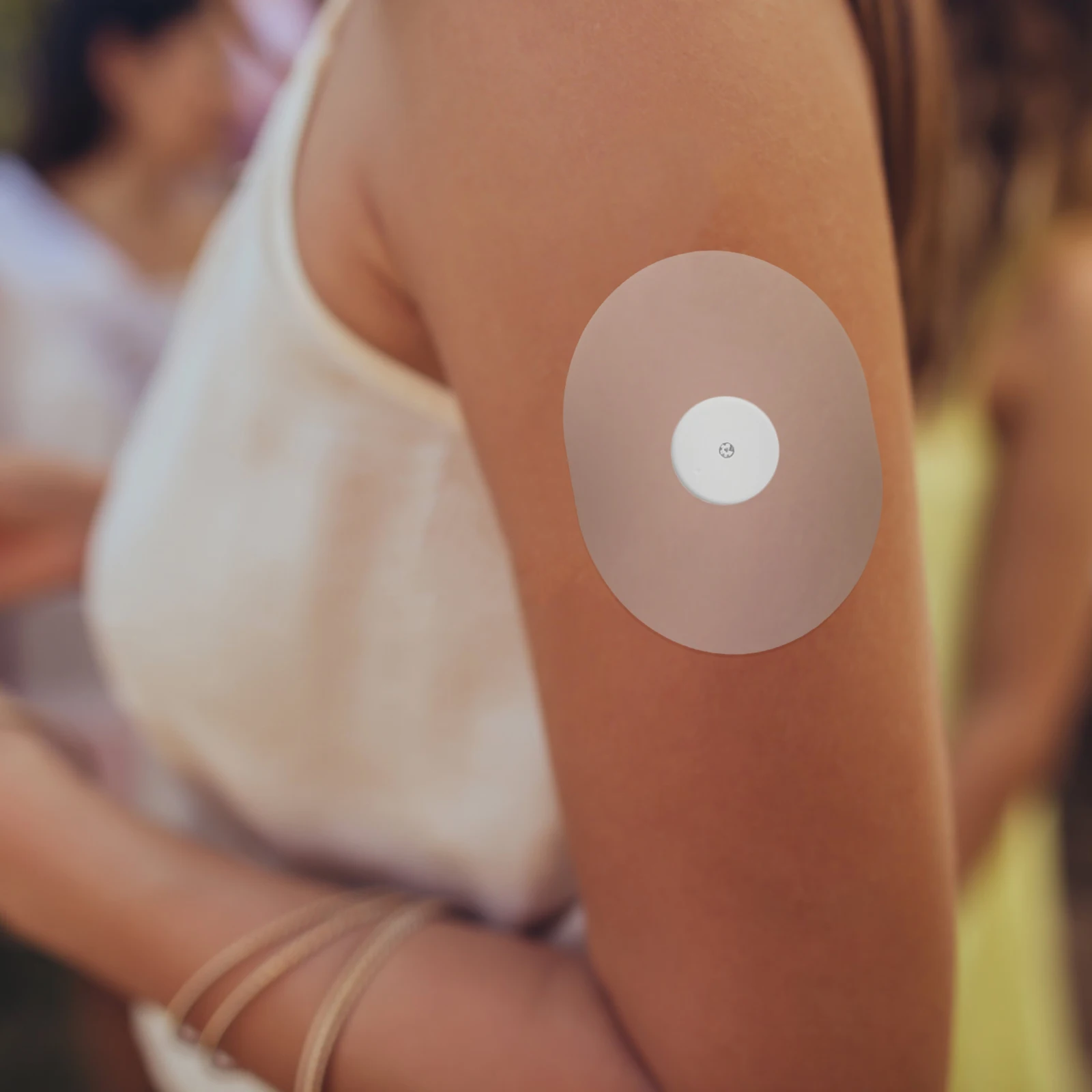 

20Pcs Sports Sensor Fixing Patches Invisible Adhesive Non-Skid Covers for Sensor Stickers Sports Body Patches