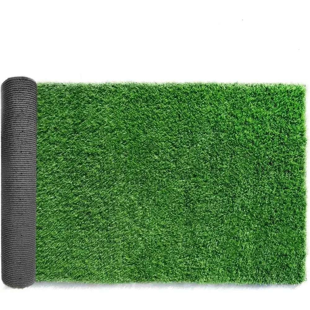 Customizable Artificial Grass Turf with Drainage and Rubber Backing for Indoor/Outdoor Use
