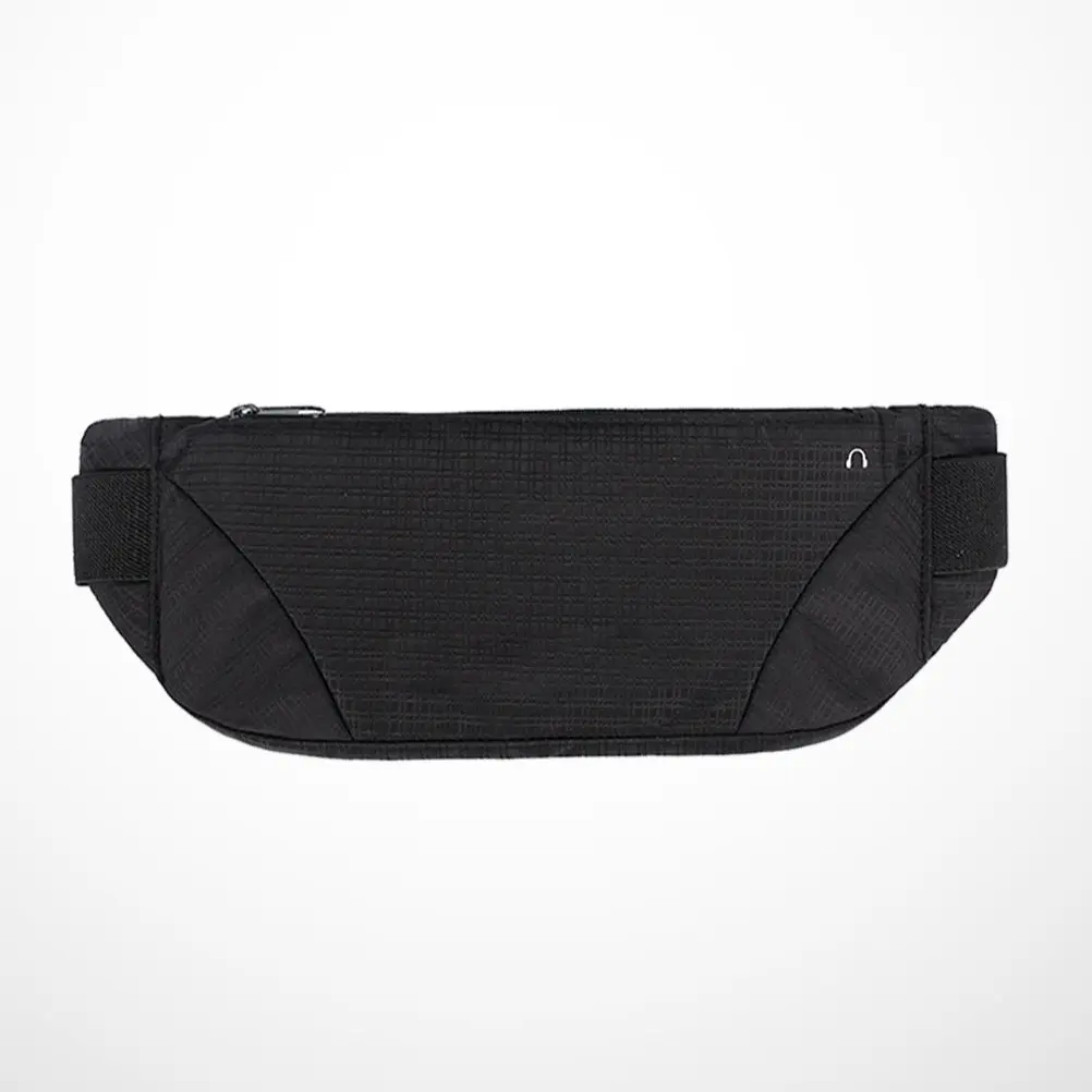 

Waterproof Sports Phone Waist Pack Black Lightweight Elastic Adjustable Waistband Running Hiking Riding Pocket Outdoor