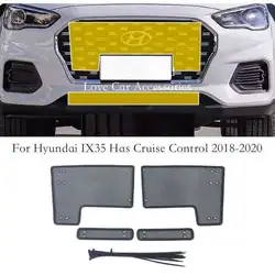 Car Insect Screening Mesh Front Grille Insert Net Water Tank Engine Cover Trims Accessories For Hyundai IX35 2018-2024