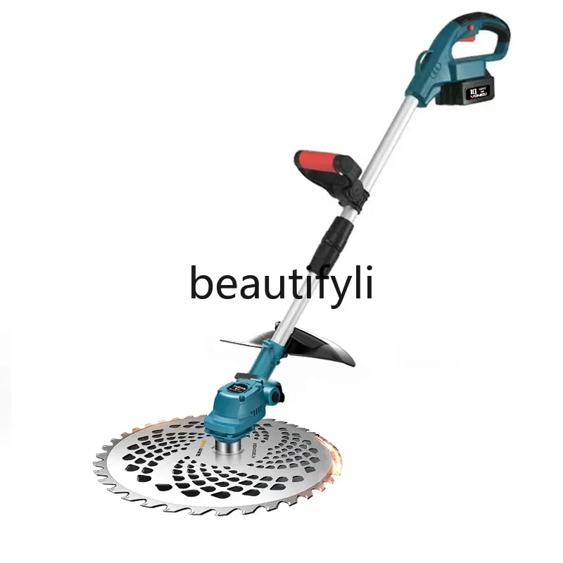 

Electric lawn mower handheld wireless multi-function lithium battery lawn mowing