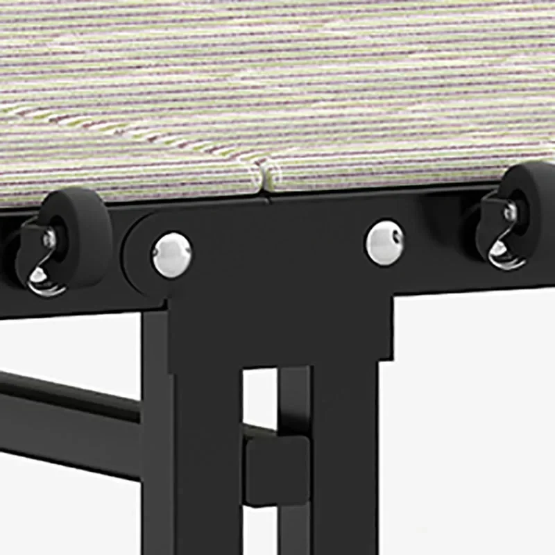 

High End Metal Bed Single Apartment Design Relax High Quality Lazy Bed Folding Base Para Cama Individual Home Furniture