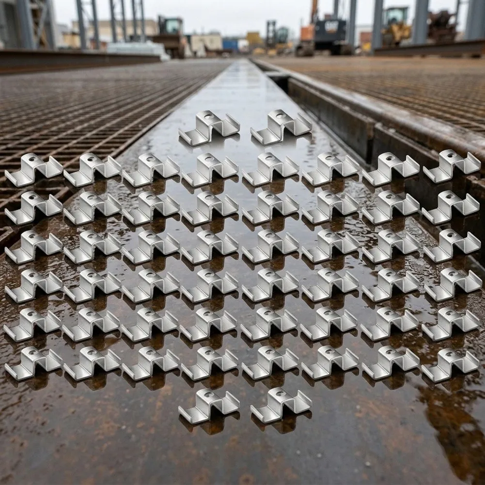 Industrial Applications As Shown Grating Fastener Enhanced Safety Galvanized Steel Industrial Equipment Stability