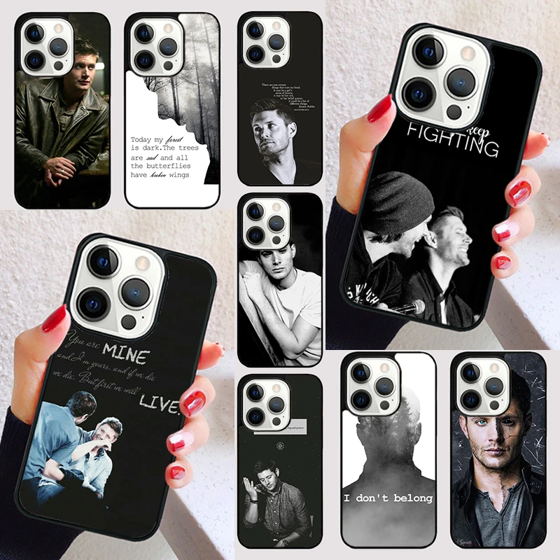 dean winchester supernatural cover For iPhone 15 16 13 12 11 14 Pro Max Mini Max SE 2020 7 8 15 16 Plus Phone Case