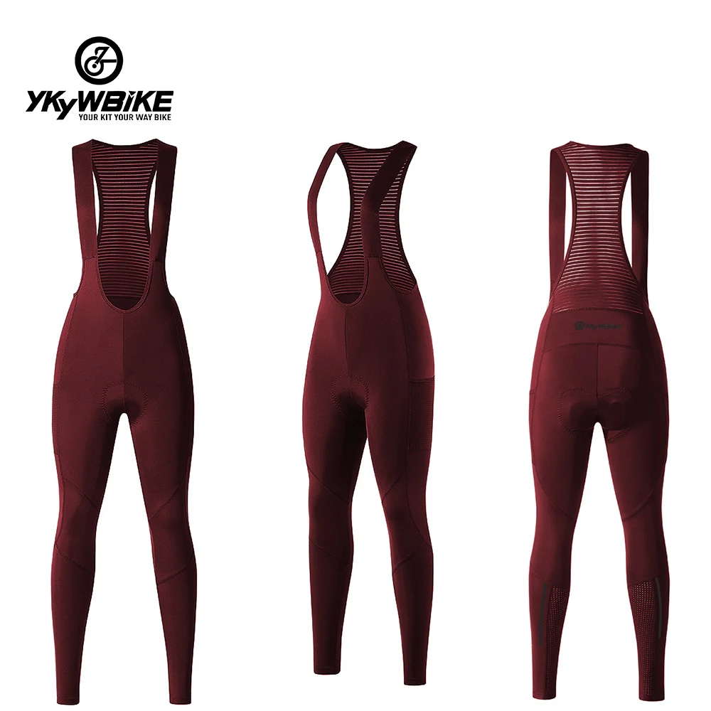 YKYWBIKE Frauen Radfahren Trägerhose Frühling Coolmax 3D Pad Fahrrad Radfahren Strumpfhosen MTB Fahrrad Hosen 2 Taschen Bicicletas 자ukusيز – Detail 14