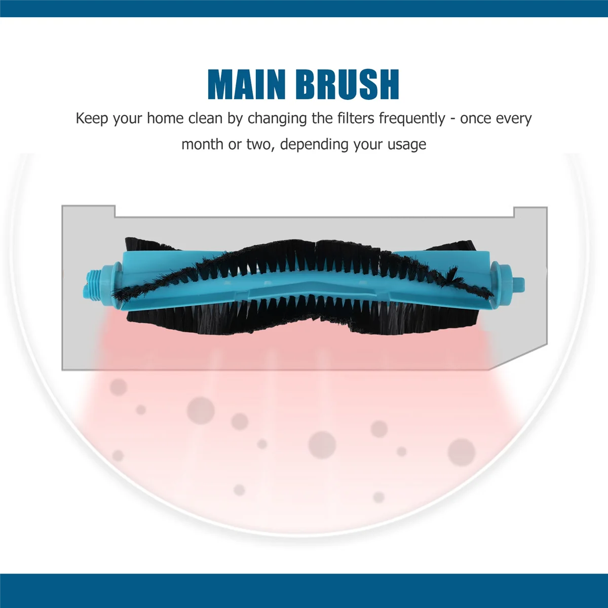 掃除機ロボット用スペアパーツ,メインサイドブラシ,モップクロス,HEPAフィルター,アクセサリ,viomi v2 pro,v3,V-RVCLM21B