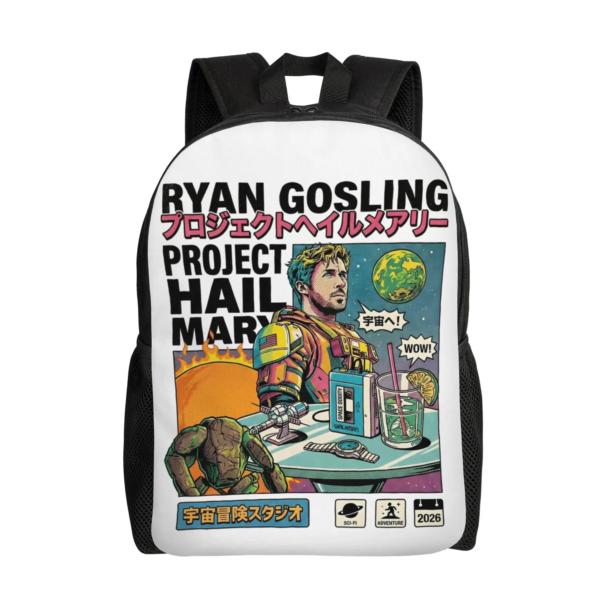 

Рюкзак Project Hail Mary Ryland Grace Eridani-Rocky для мужчин и женщин, стильный студенческий рюкзак, сумка для ноутбука, прочная сумка через плечо