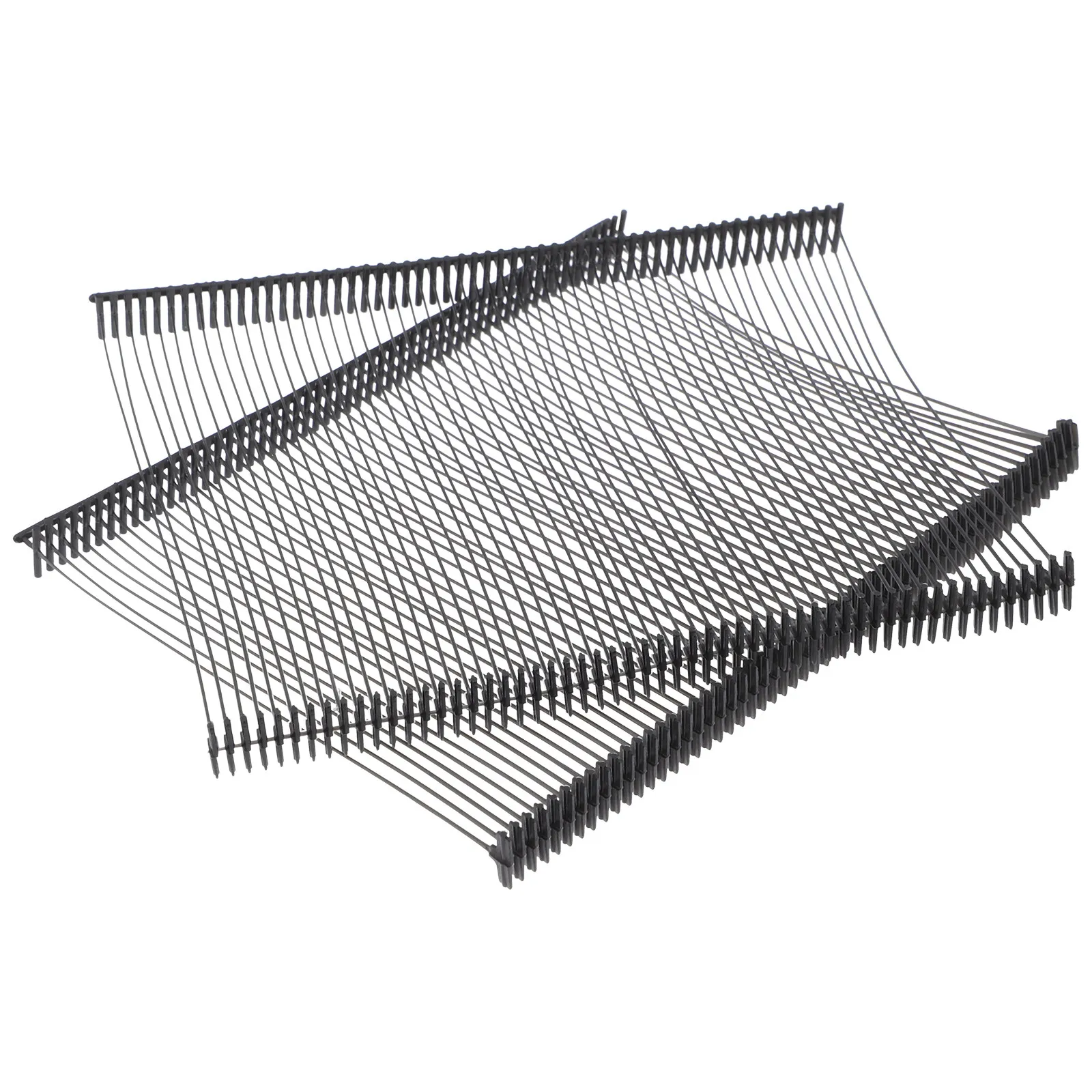 

10000 шт. черных пластиковых креплений-зажимов для ценников, бирок, этикеток для одежды, поделок, подарочной упаковки